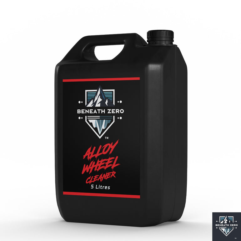 Beneath Zero Alloy Wheel Cleaner 5L for removing brake dust, road grime and dirt from alloy wheels