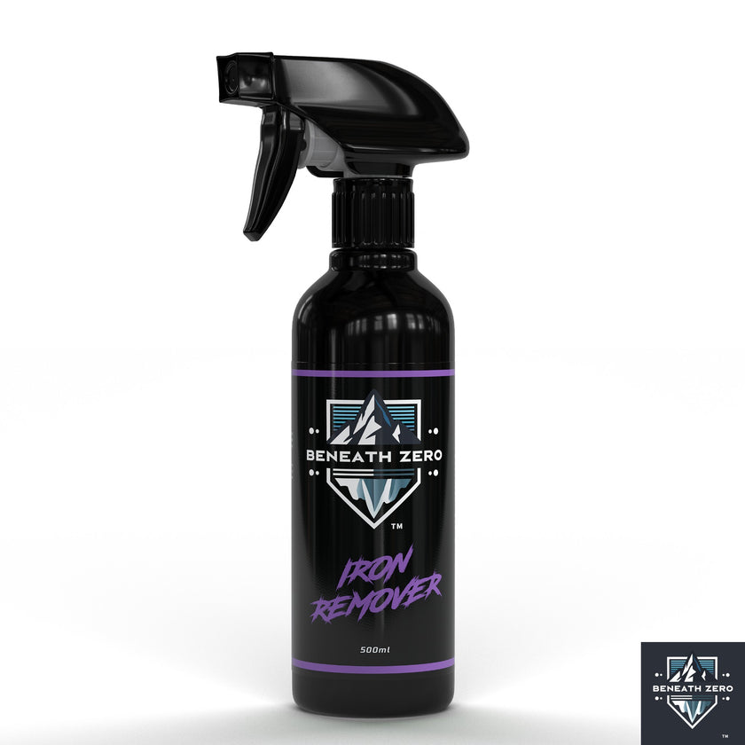 Beneath Zero Iron Remover fallout cleaner for removing brake dust and iron contamination from wheels and paint