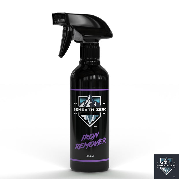 Beneath Zero Iron Remover fallout cleaner for removing brake dust and iron contamination from wheels and paint