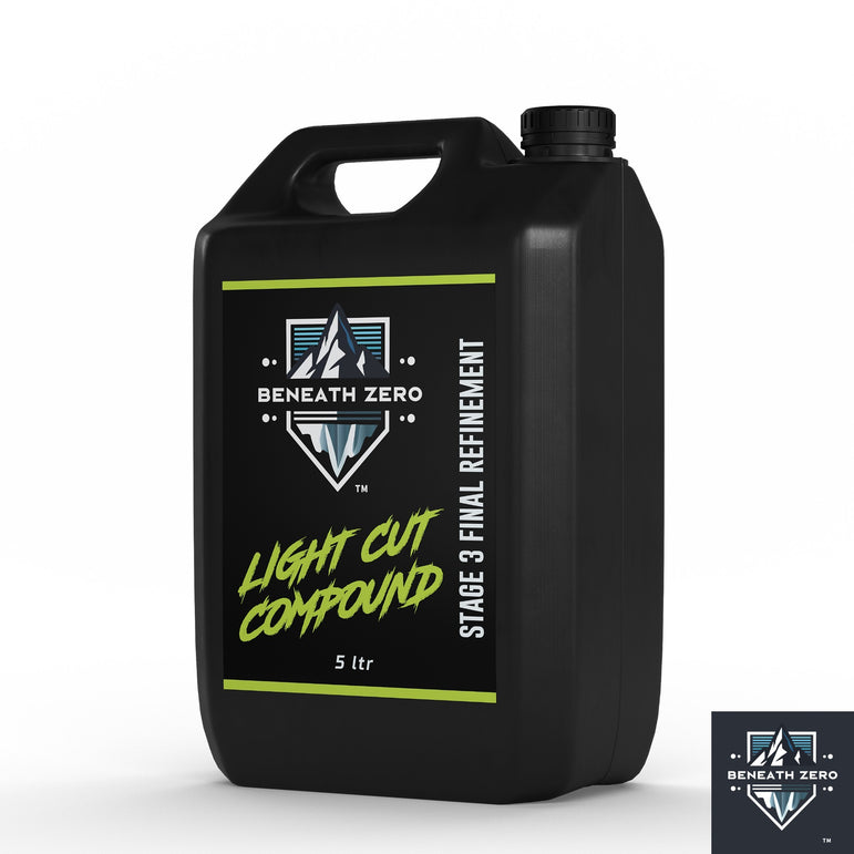 Beneath Zero Light Cut Compound 5L final refinement polish for removing light swirls, haze and minor paint defects