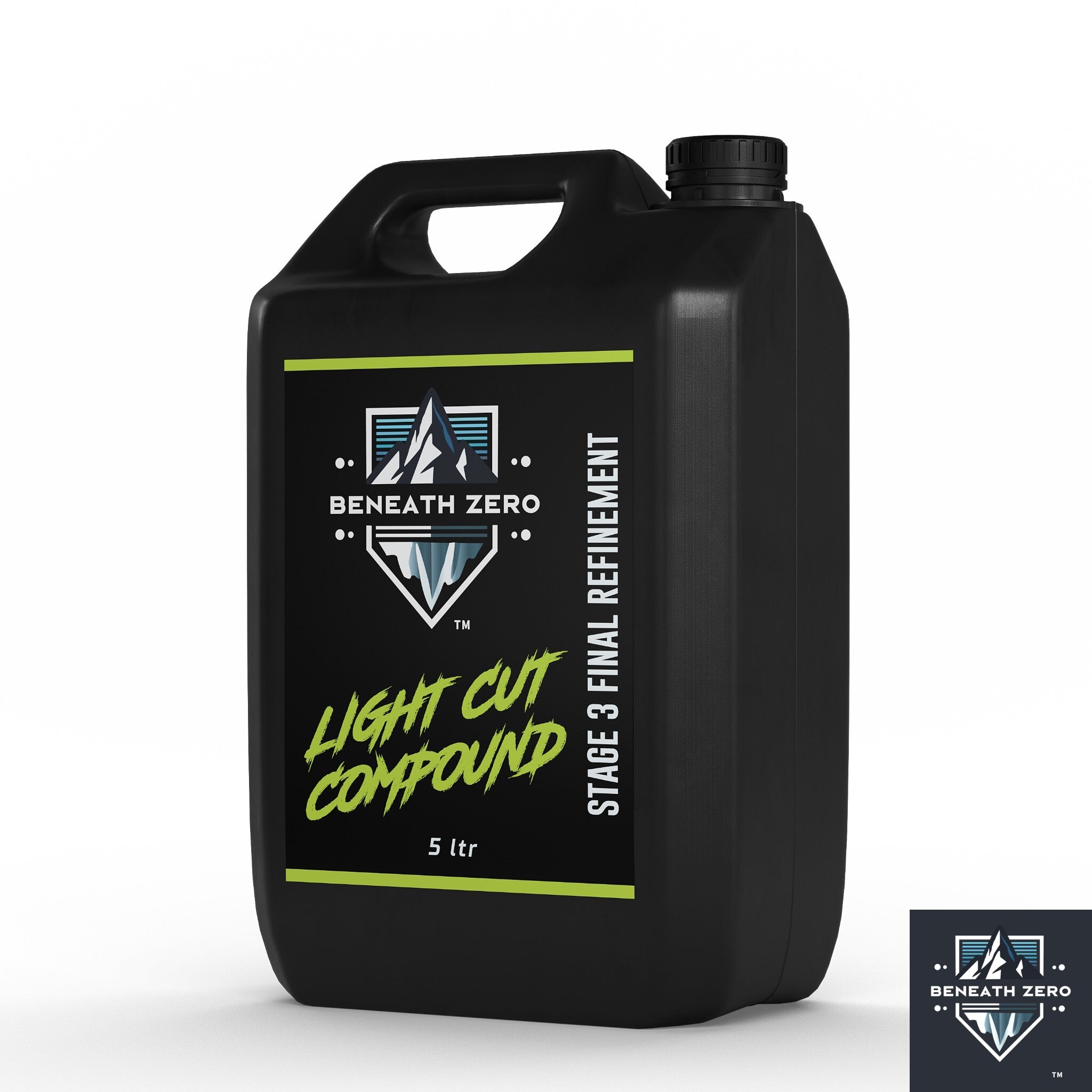 Beneath Zero Light Cut Compound 5L final refinement polish for removing light swirls, haze and minor paint defects