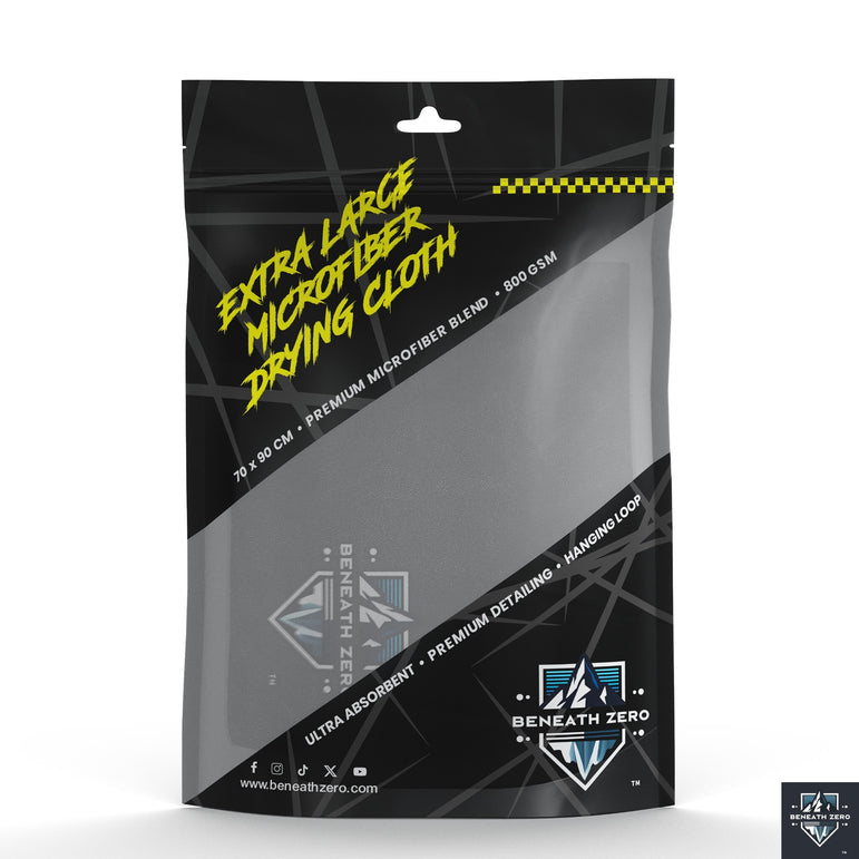 Finish and Buff Microfiber Car Cloth - Beneath Zero