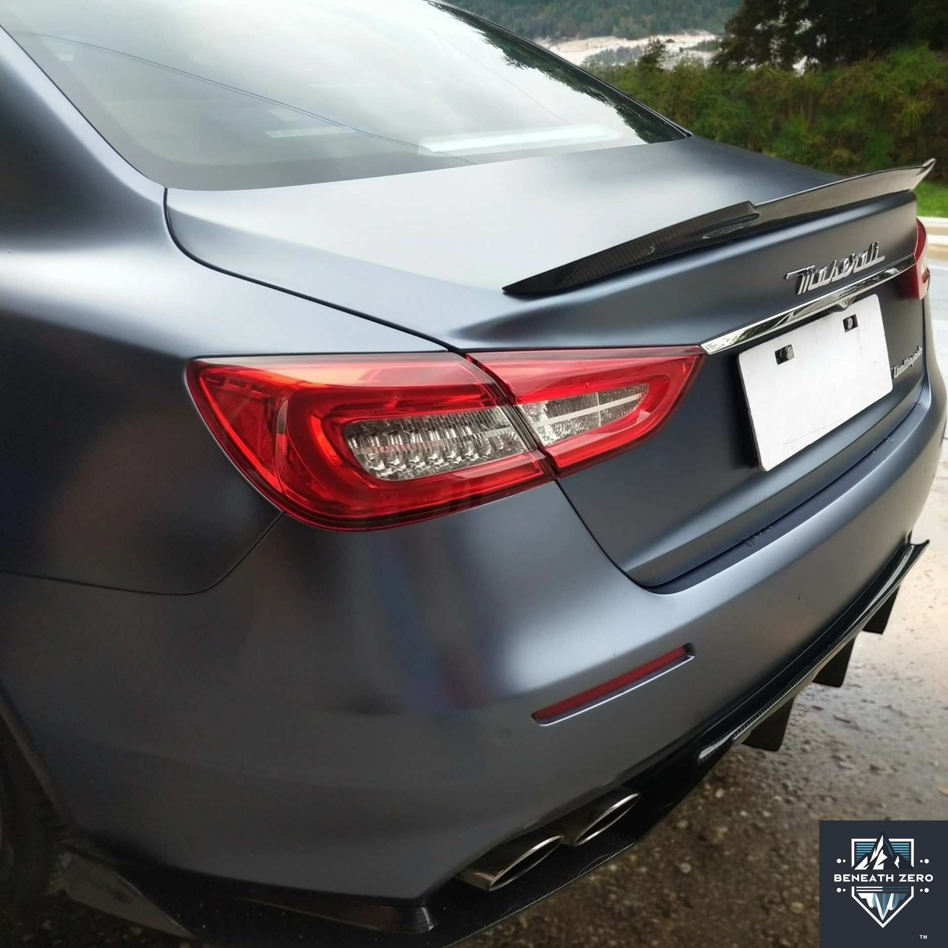 Carbon Fiber Body Kit - Maserati Quattroporte 2014-2022 - Beneath Zero