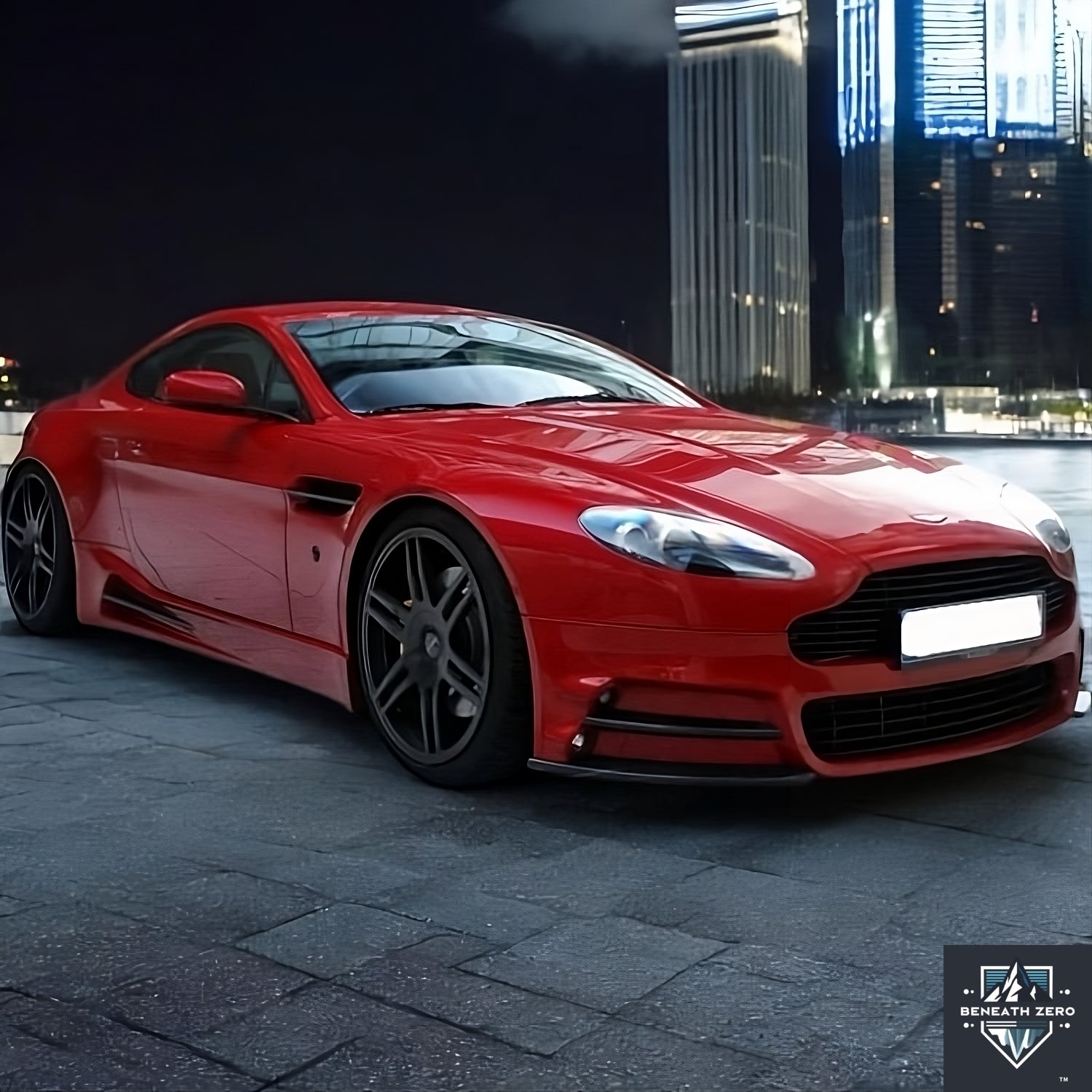 Carbon Fiber Canards (Set of Four) - Aston Martin DB9 2013-2016 - Beneath Zero