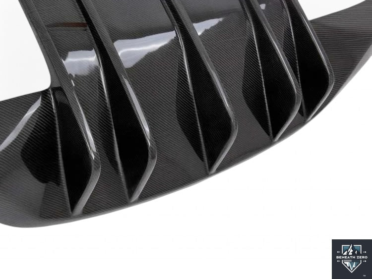 Carbon Fiber Diffuser - Maserati GranTurismo 2007-2015 - Beneath Zero