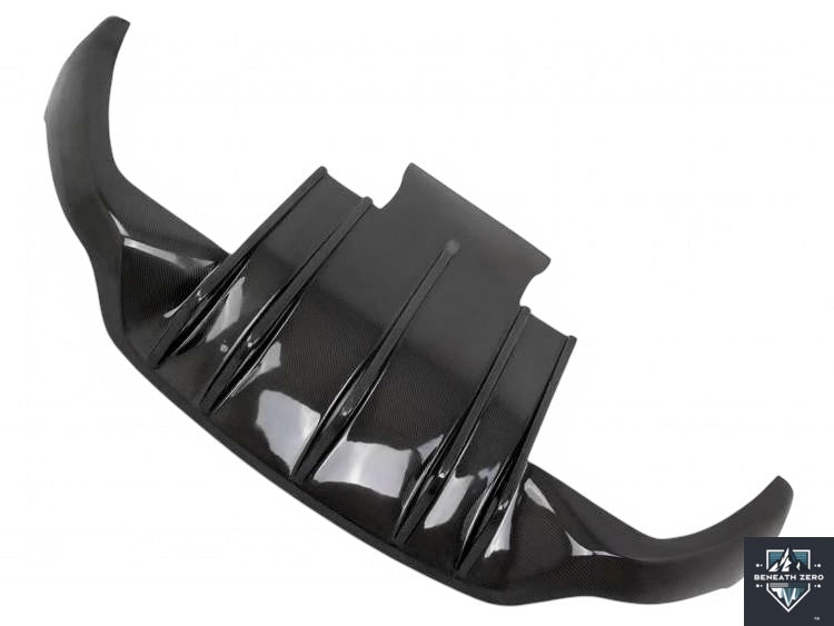 Carbon Fiber Diffuser - Maserati GranTurismo 2007-2015 - Beneath Zero