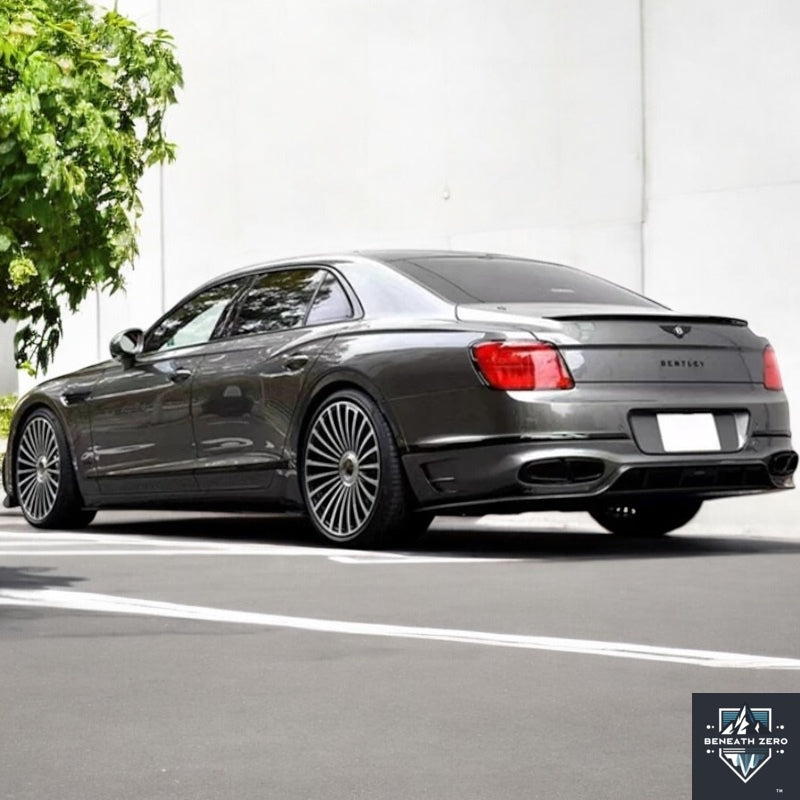 Carbon Fiber Diffuser - Bentley Flying Spur 2019- - Beneath Zero