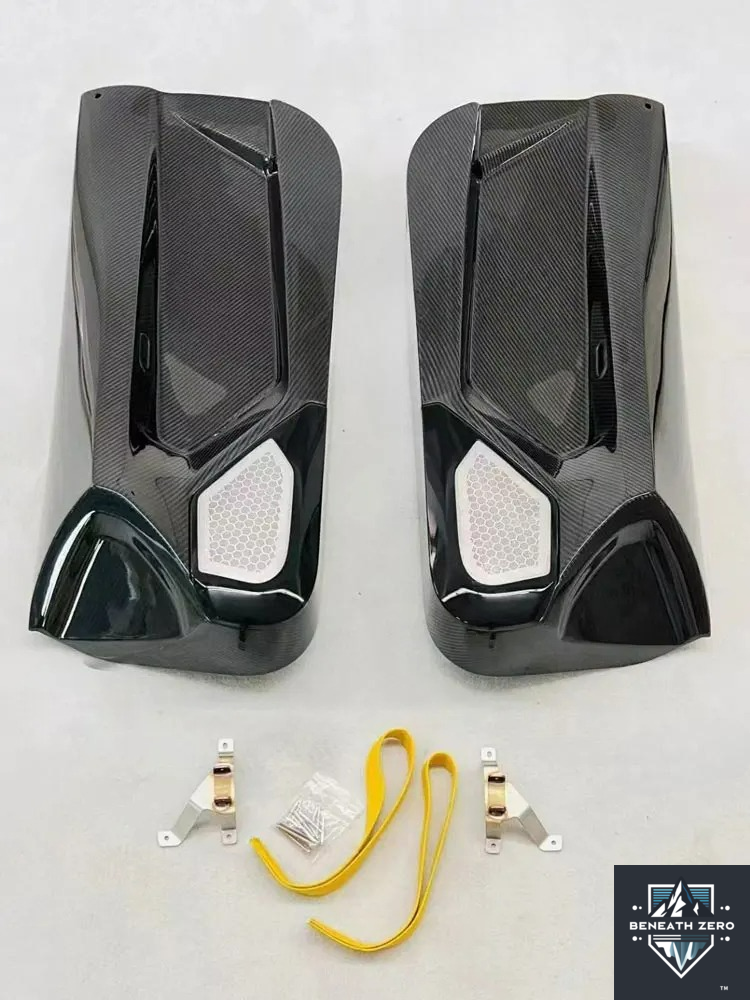 Carbon Fiber Door Panels - Lamborghini Aventador 2011-2019 - Beneath Zero