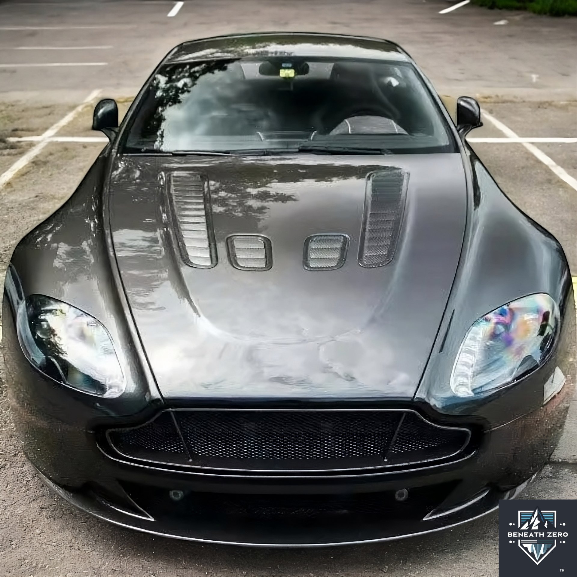 Carbon Fiber Hood - Aston Martin Vantage 2007-2017 - Beneath Zero