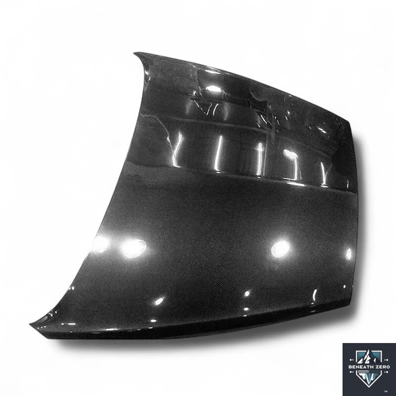 Carbon Fiber Hood and Grille Surround - Bentley Continental GT 2006-2012 - Beneath Zero