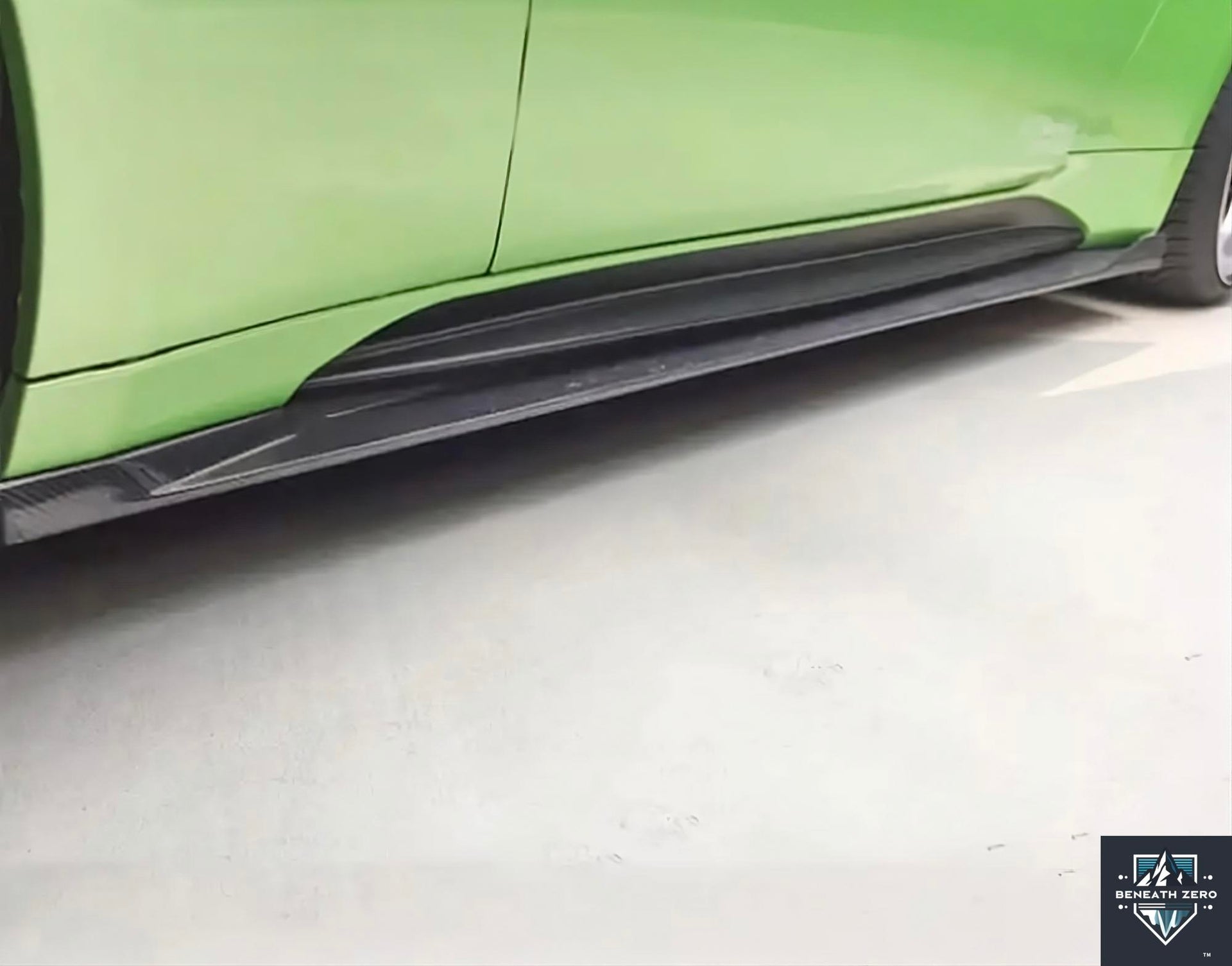 Carbon Fiber Side Skirts - Maserati GranTurismo 2007-2015 - Beneath Zero