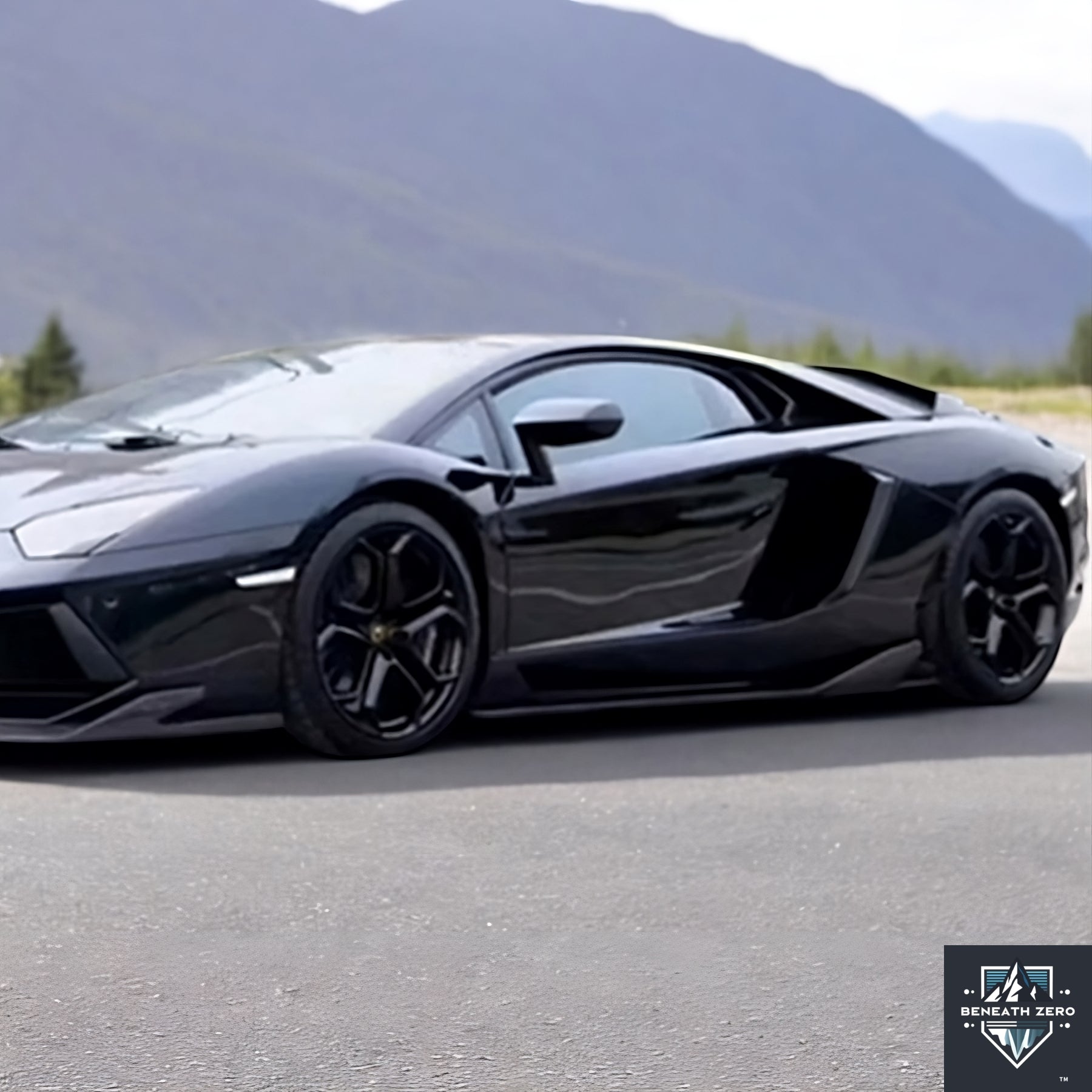 Carbon Fiber Side Skirts - Lamborghini Aventador 2011-2018 - Beneath Zero