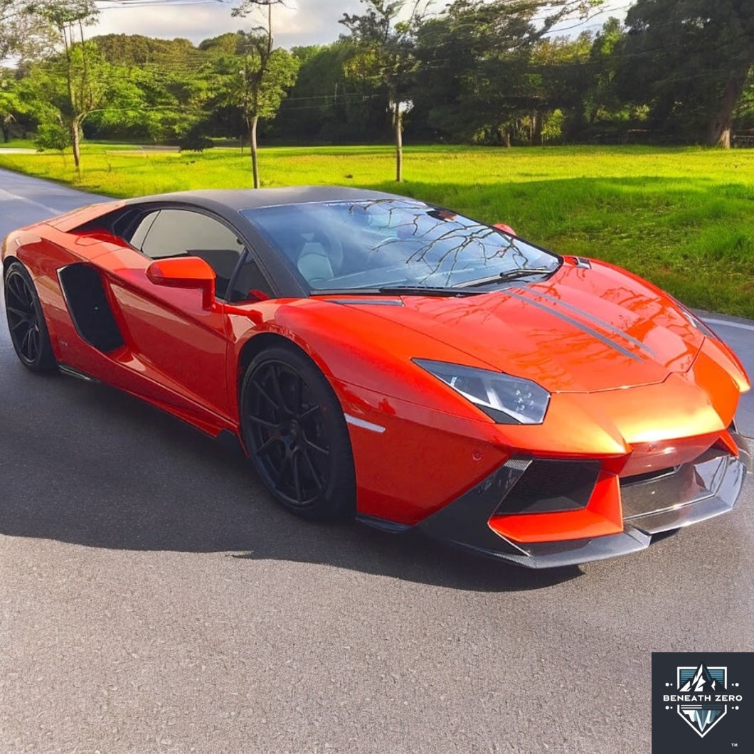 Carbon Fiber Splitter - Lamborghini Aventador 2019- - Beneath Zero