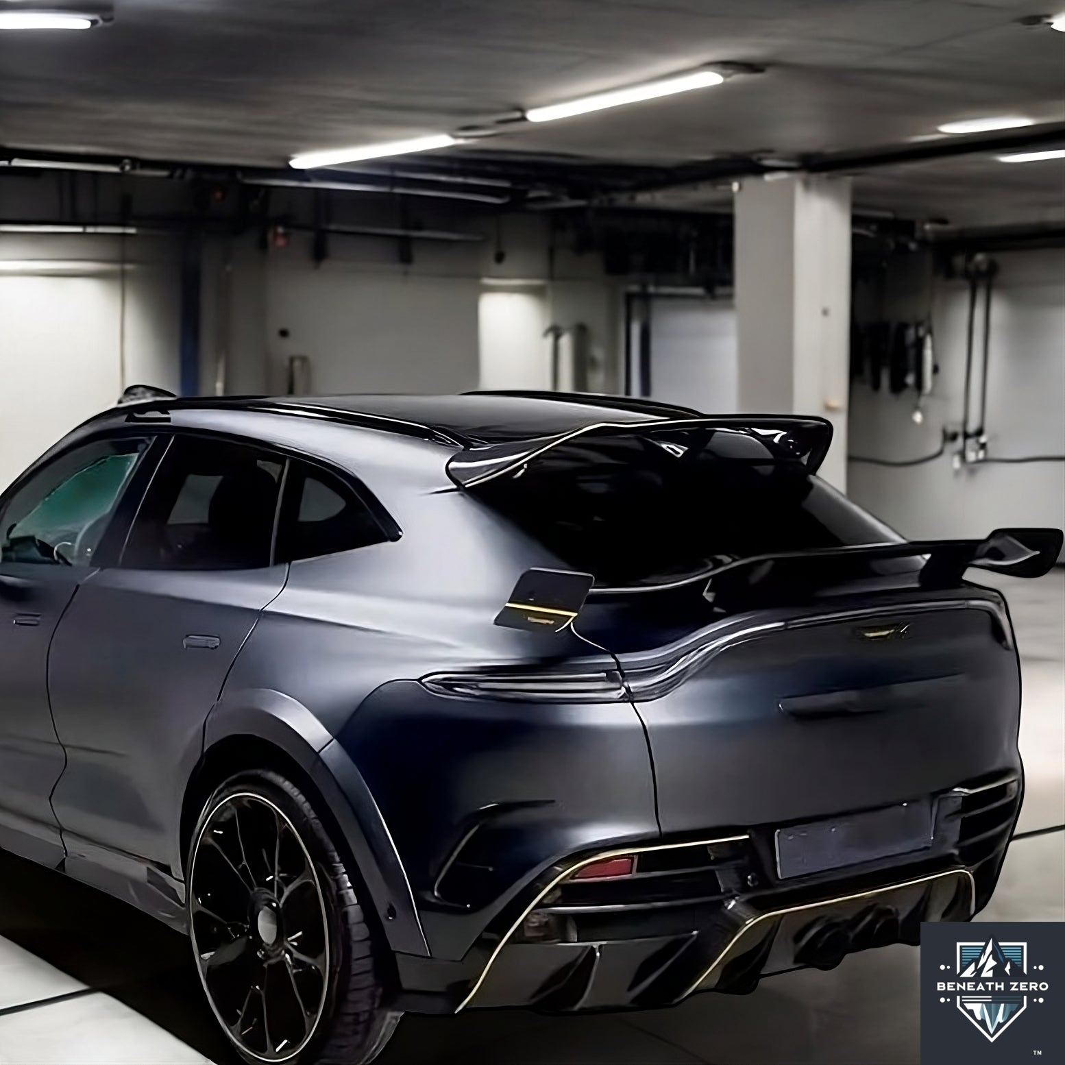 Carbon Fiber Spoiler - Aston Martin DBX 2019- - Beneath Zero