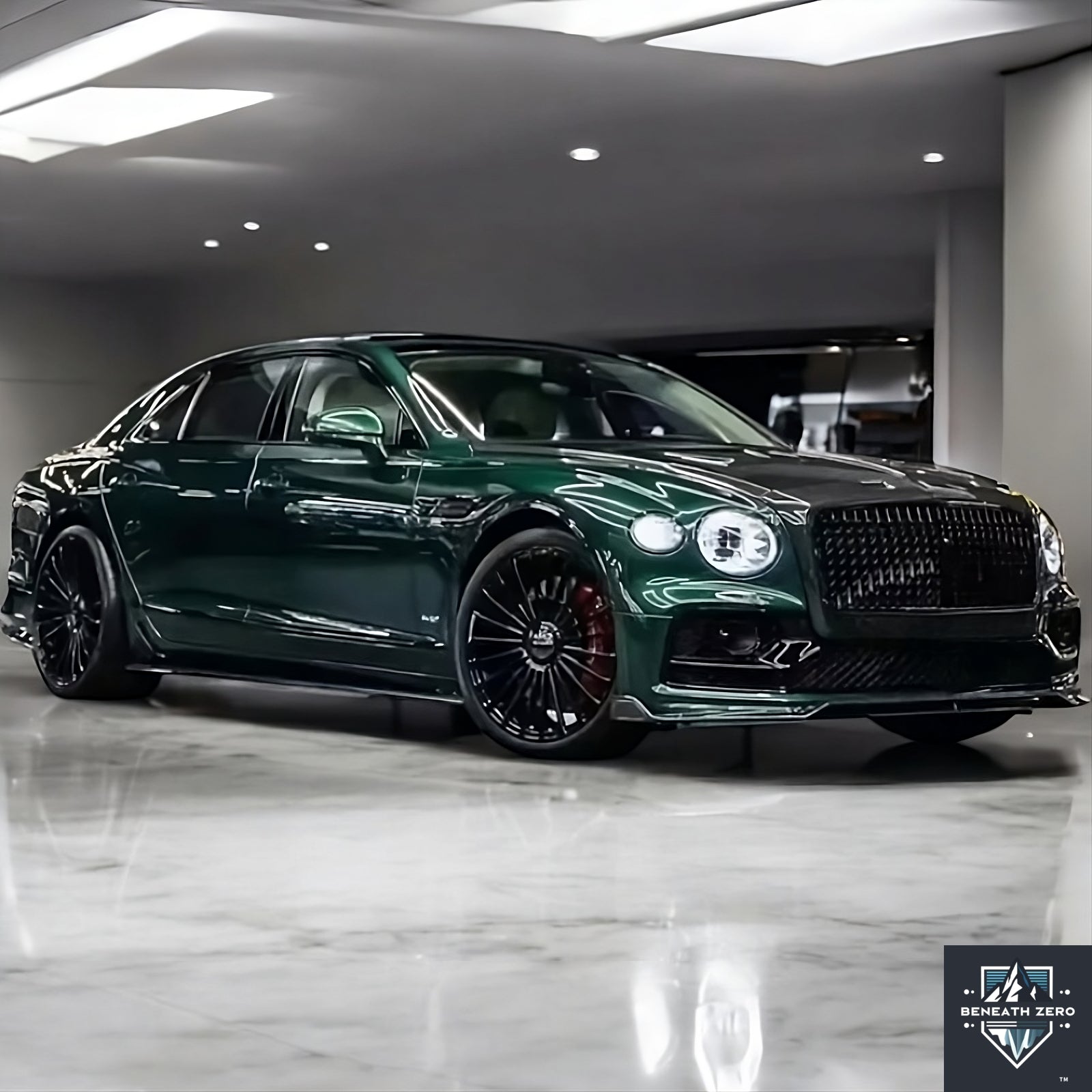 Complete Carbon Fiber Body Kit - Bentley Flying Spur 2019- - Beneath Zero