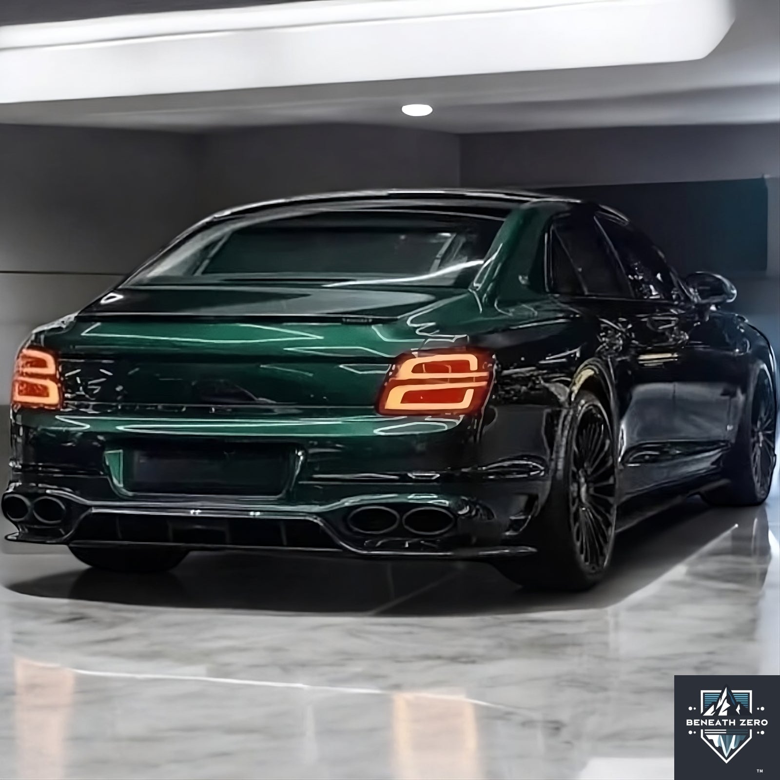 Complete Carbon Fiber Body Kit - Bentley Flying Spur 2019- - Beneath Zero