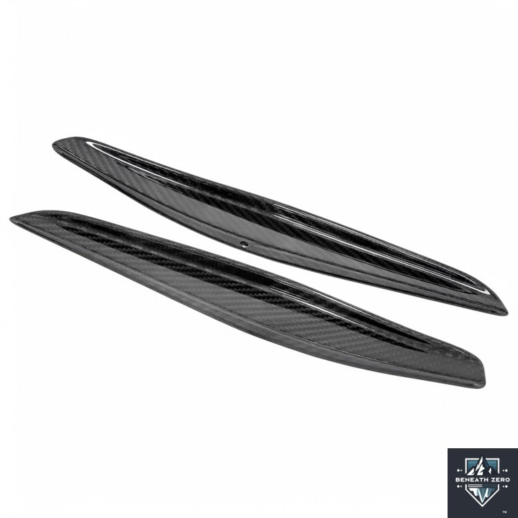 Dry Carbon Fiber Canards - Lamborghini Huracan 2019- - Beneath Zero