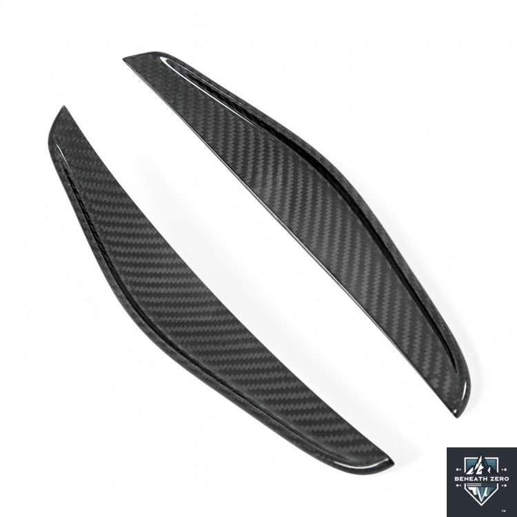 Dry Carbon Fiber Canards - Lamborghini Huracan 2019- - Beneath Zero