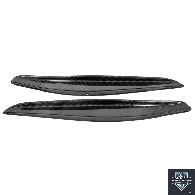 Dry Carbon Fiber Canards - Lamborghini Huracan 2019- - Beneath Zero