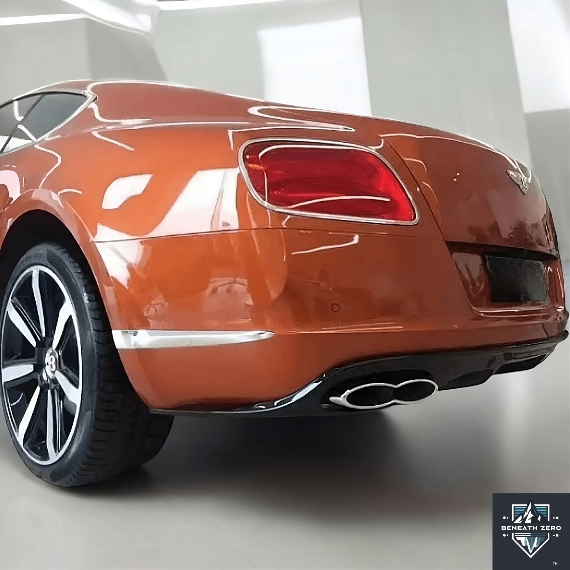 Dry Carbon Fiber Diffuser - Bentley Continental 2012-2016 - Beneath Zero