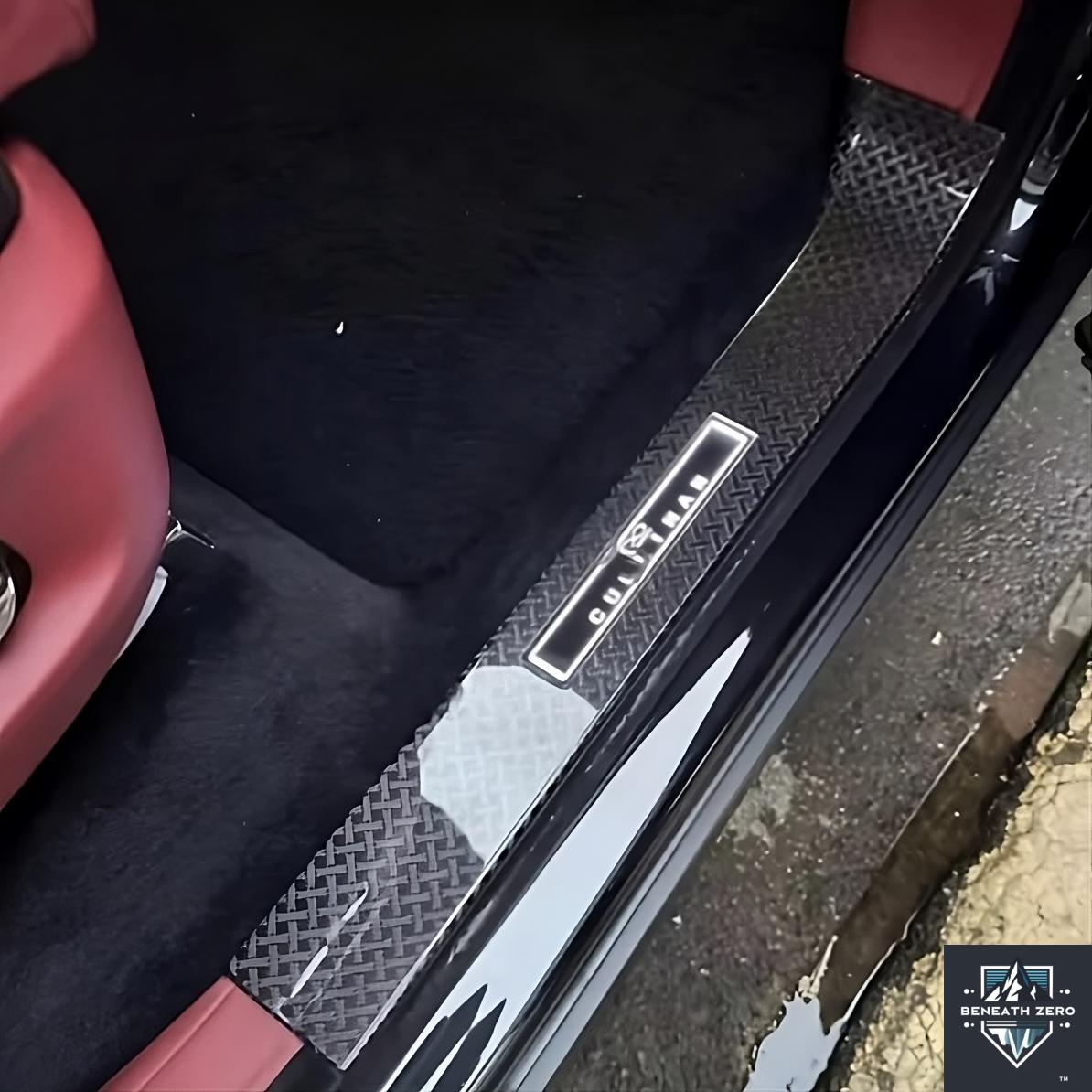 Dry Carbon Fiber Door Sills - Rolls-Royce Cullinan 2017- - Beneath Zero