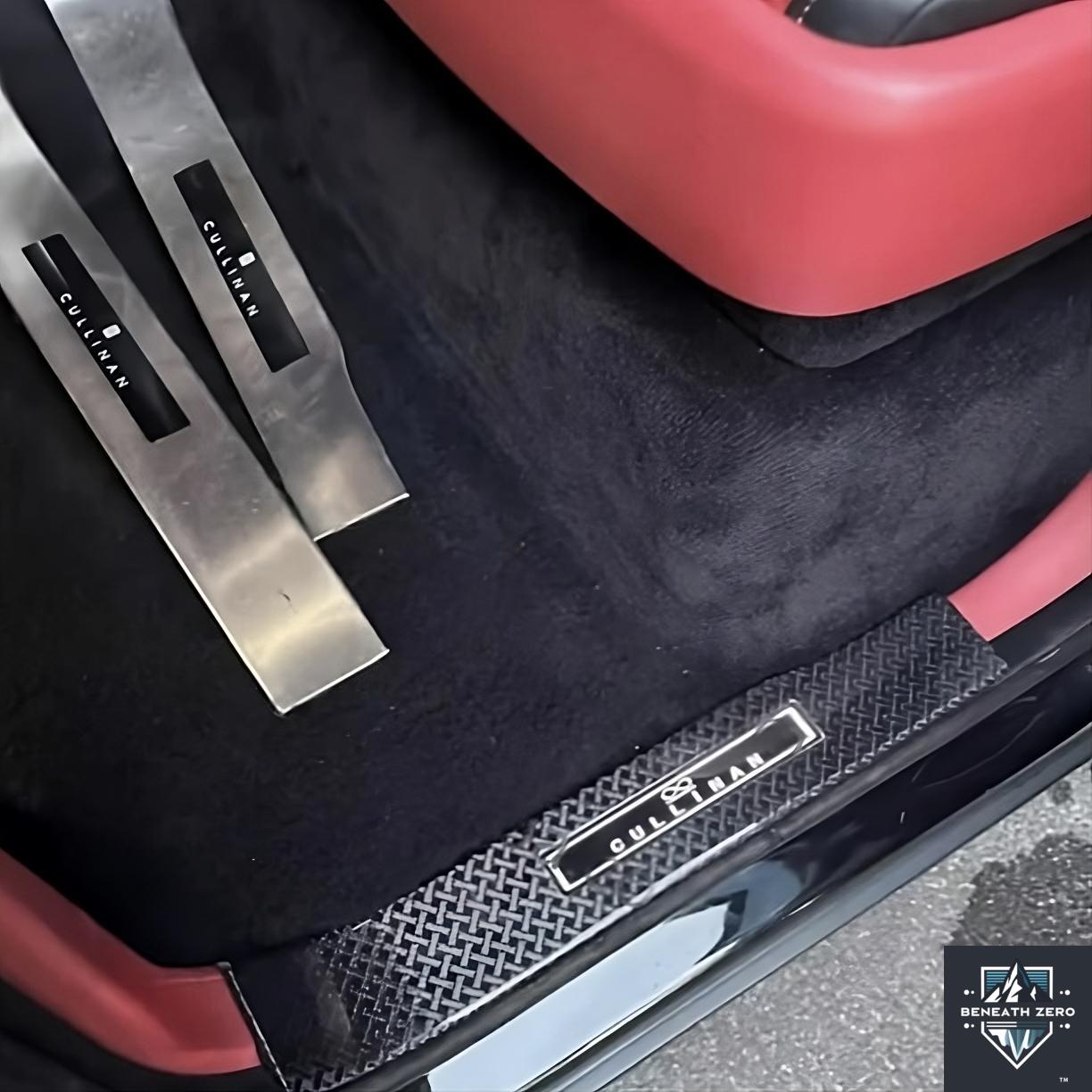 Dry Carbon Fiber Door Sills - Rolls-Royce Cullinan 2017- - Beneath Zero