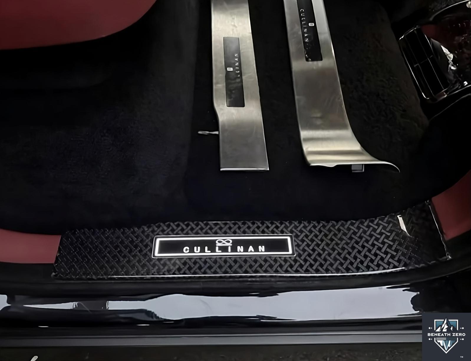 Dry Carbon Fiber Door Sills - Rolls-Royce Cullinan 2017- - Beneath Zero