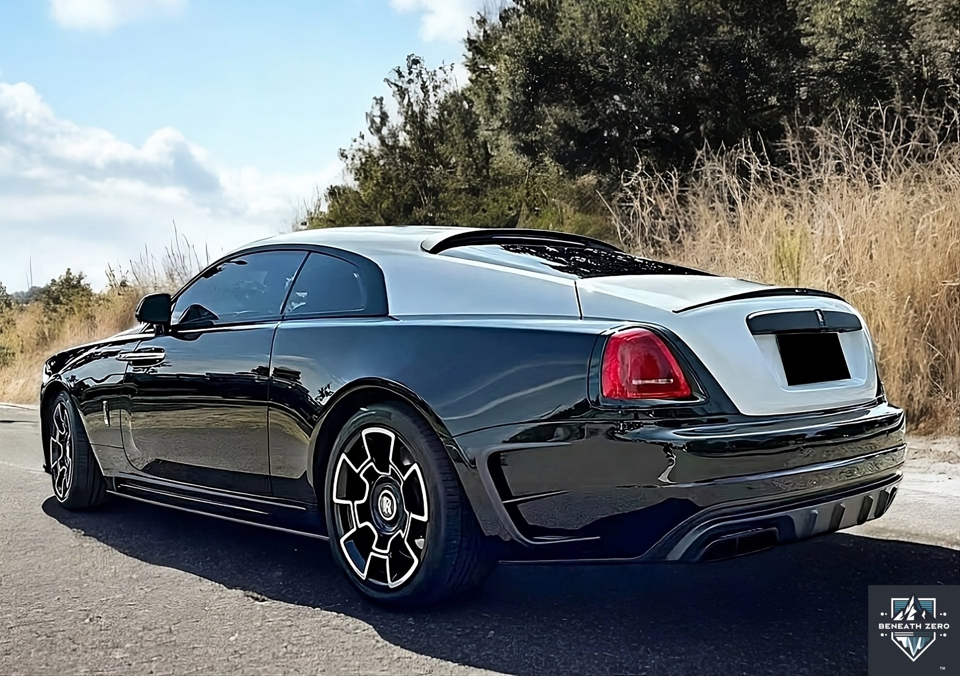 Dry Carbon Fiber Spoiler - Rolls-Royce Wraith 2013- - Beneath Zero