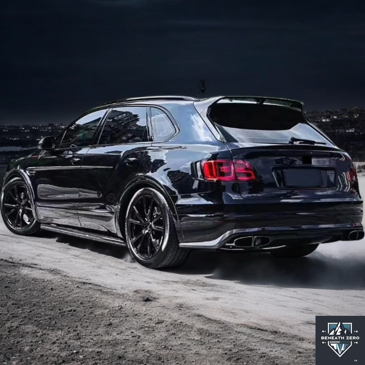 Dry Carbon Fiber Spoiler - Bentley Bentayga 2017- - Beneath Zero
