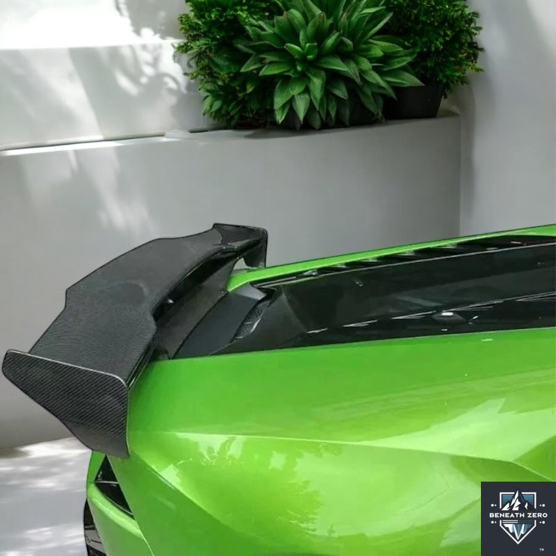 Dry Carbon Fiber Spoiler - Lamborghini Huracan 2017-2019 - Beneath Zero