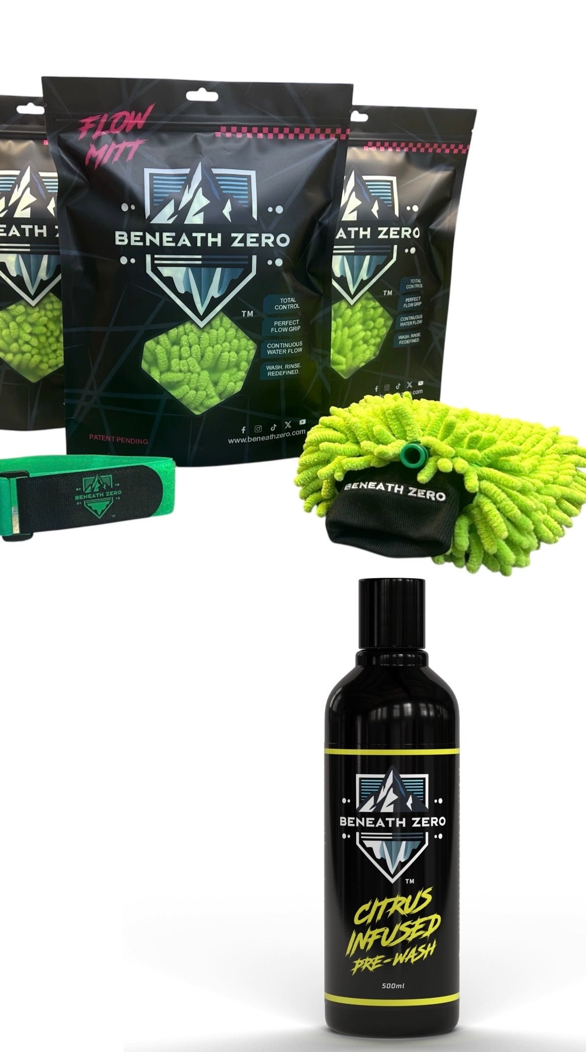 Pre-Flow Wash System - Beneath Zero