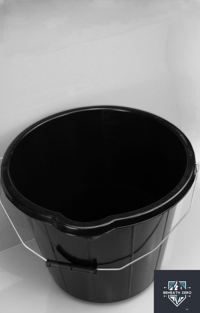 Heavy Duty Black Bucket - Beneath Zero