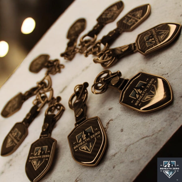 Carbon Fiber Key Chain - Beneath Zero