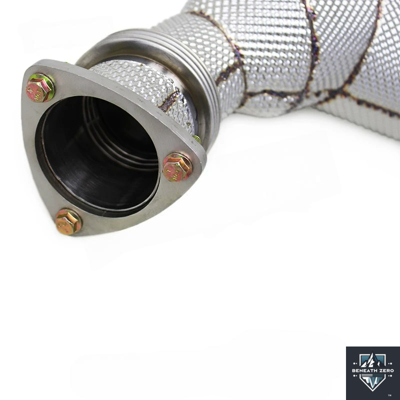 Stainless Steel Downpipe - Aston Martin DBS 2019- - Beneath Zero