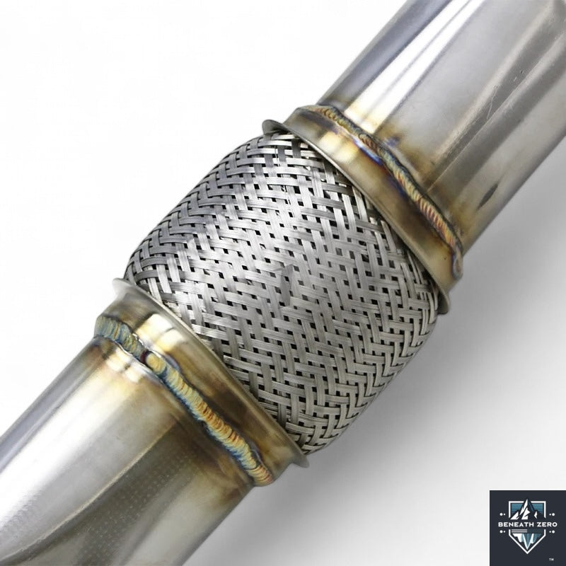 Stainless Steel Downpipes - Bentley Continental GT 2020-2024 - Beneath Zero